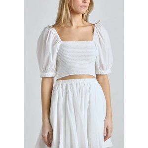 NWT Xirena "Issa" Top in White, Size Small (fits XS)